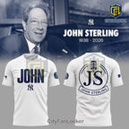 John Sterling Yankees Voice 2026 Tribute Hoodie
