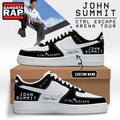 John Summit CTRL ESCAPE Arena Tour 2026 Black Air Force 1 Shoes Sneakers , Music Air Force 1 Shoes