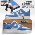 John Summit CTRL ESCAPE Arena Tour 2026 Blue Air Force 1 Shoes Sneakers , Music Air Force 1 Shoes