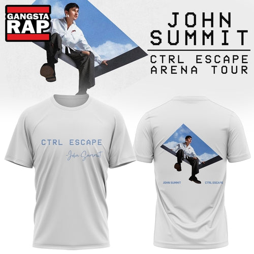 John Summit CTRL ESCAPE Arena Tour 2026 Limited Edition T Shirt , Music Trend Shirt