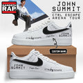 John Summit CTRL ESCAPE Arena Tour 2026 White Air Force 1 Shoes Sneakers , Music Air Force 1 Shoes