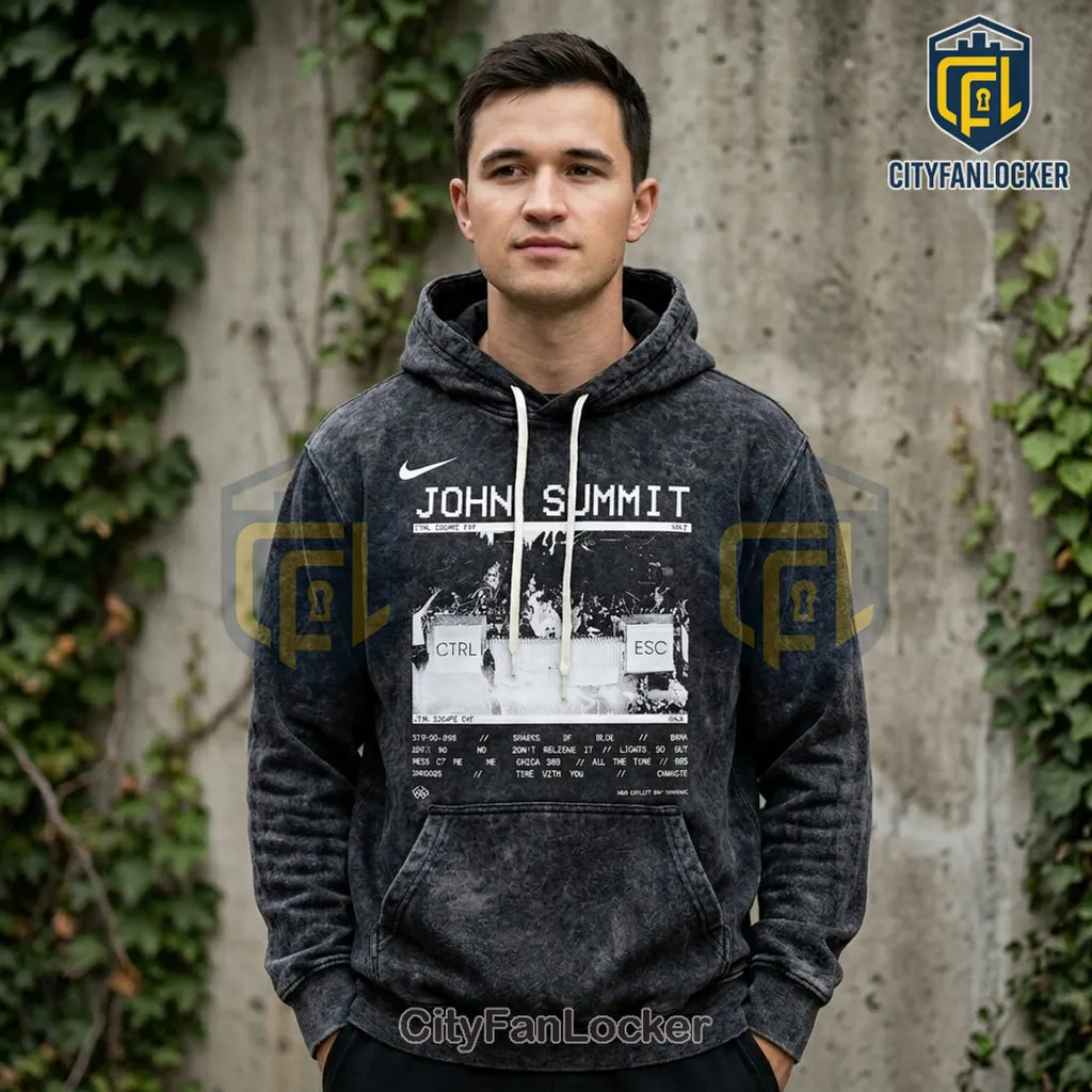 John Summit CTRL Escape Arena Tour Mineral Hoodie 2026
