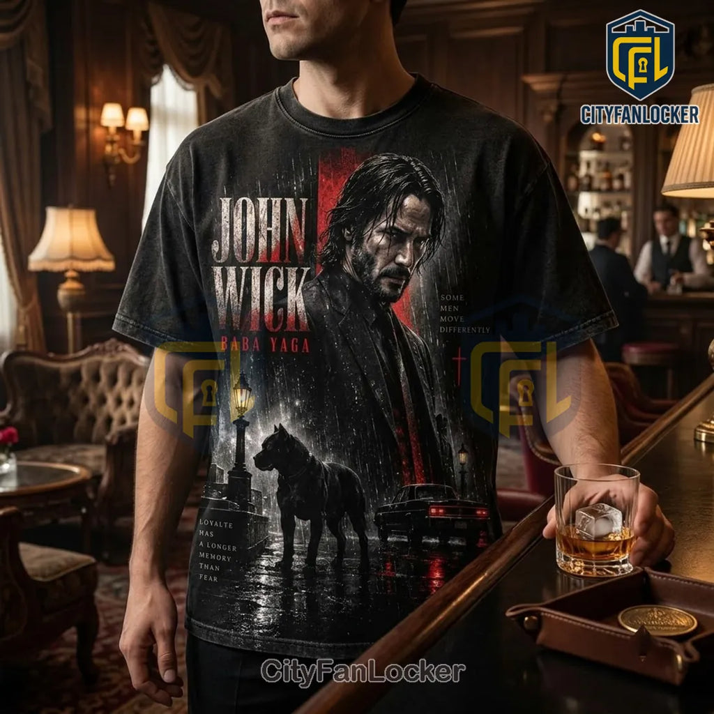 John Wick Baba Yaga Vintage Wash T-Shirt