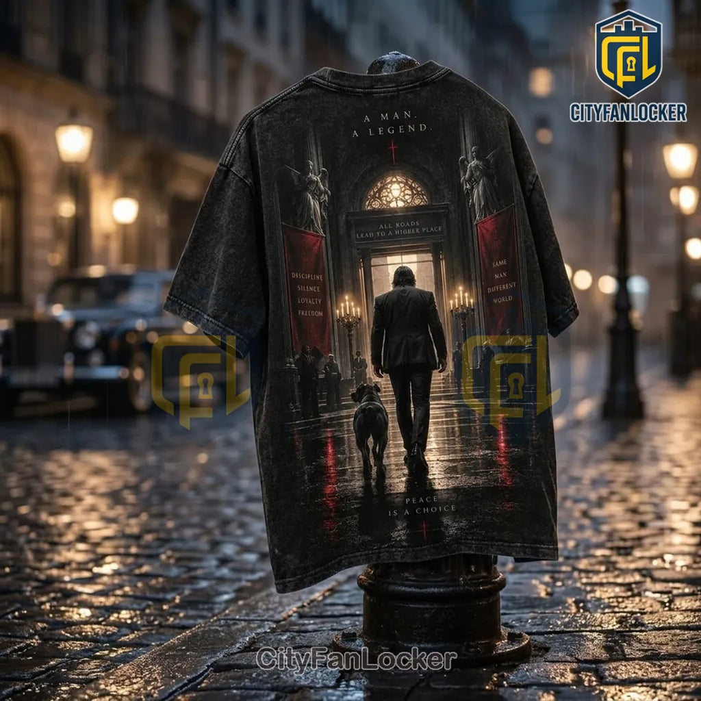 John Wick Baba Yaga Vintage Wash T-Shirt