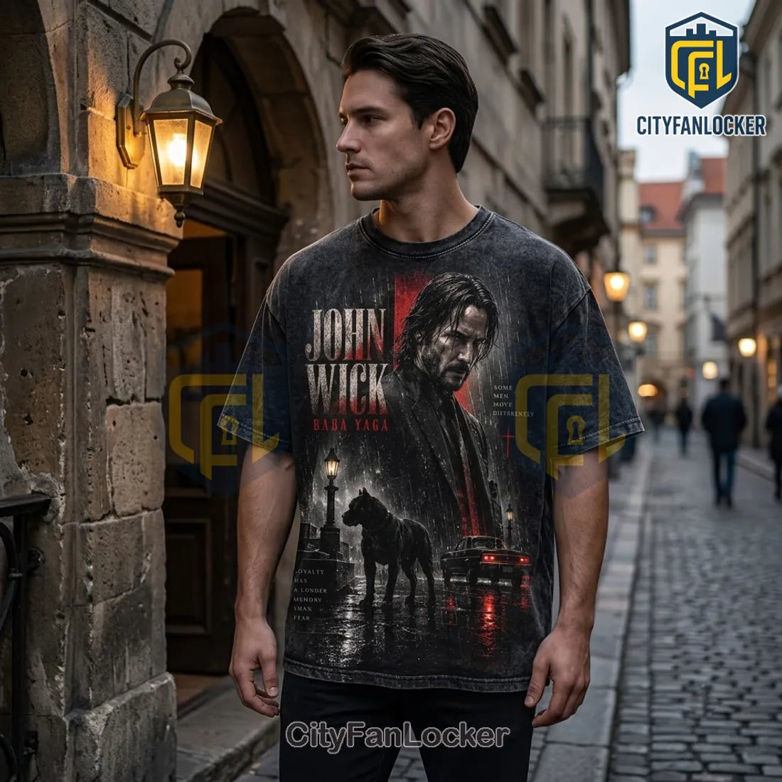John Wick Baba Yaga Vintage Wash T-Shirt