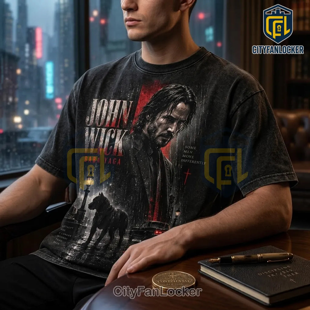 John Wick Baba Yaga Vintage Wash T-Shirt