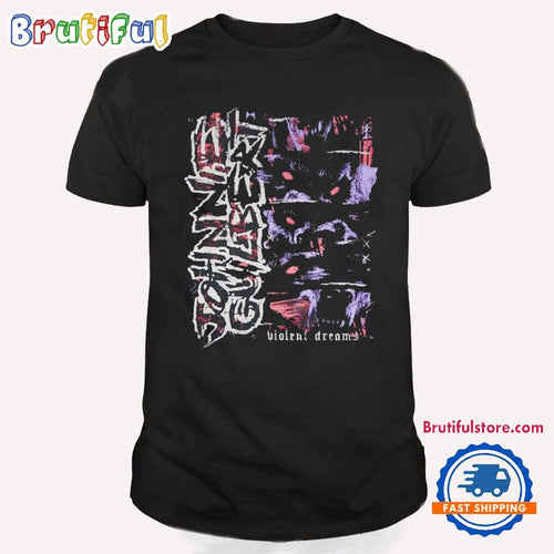 Johnnie Guilbert Violent Dream Wolf T Shirt