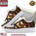 Johnny Depp Signature Limited Edition Air Force 1 Running Sneakers Shoes