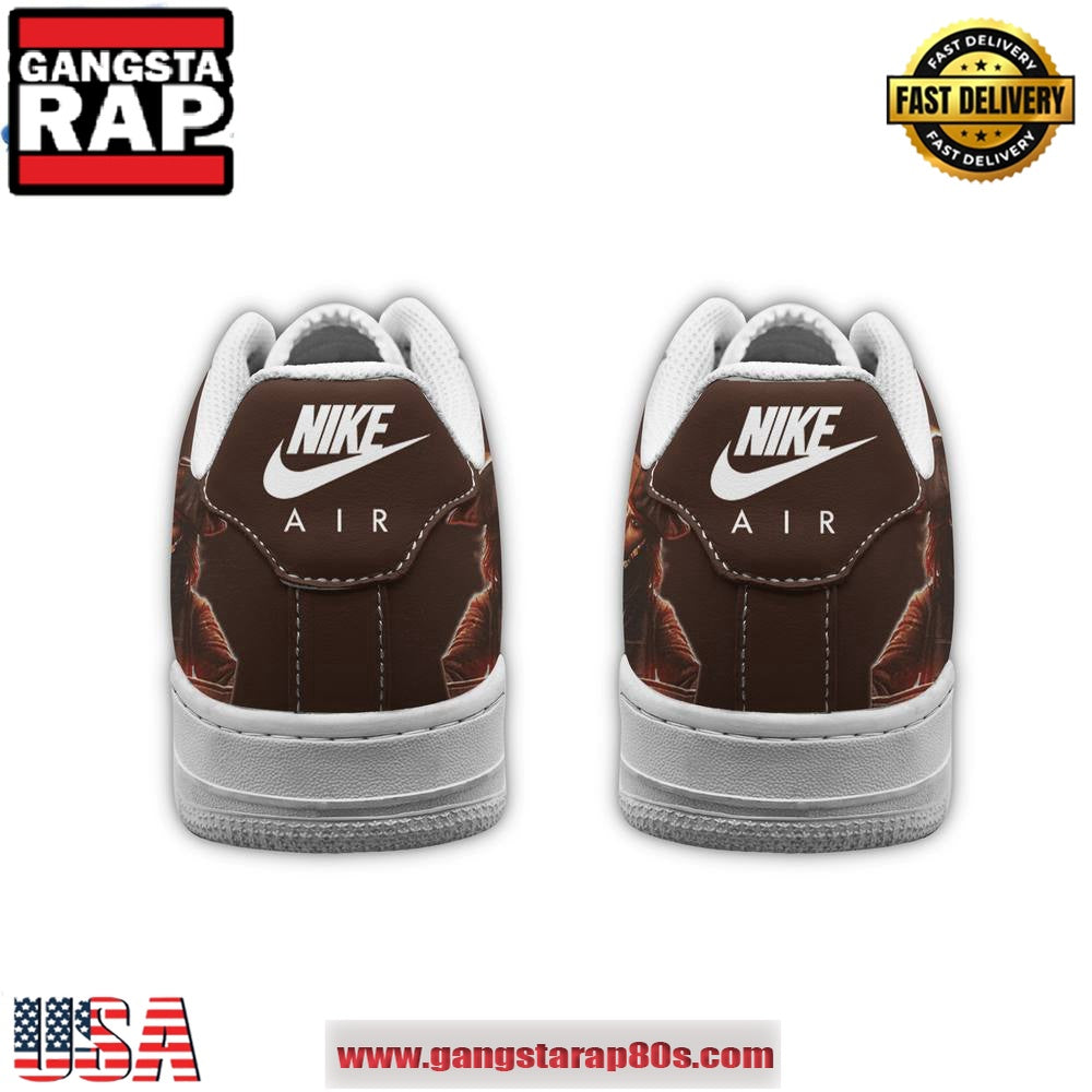 Johnny Depp Signature Limited Edition Air Force 1 Running Sneakers Shoes