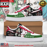 Joker and Harley Quinn Special Edition Air Force 1 Running Sneakers Shoes