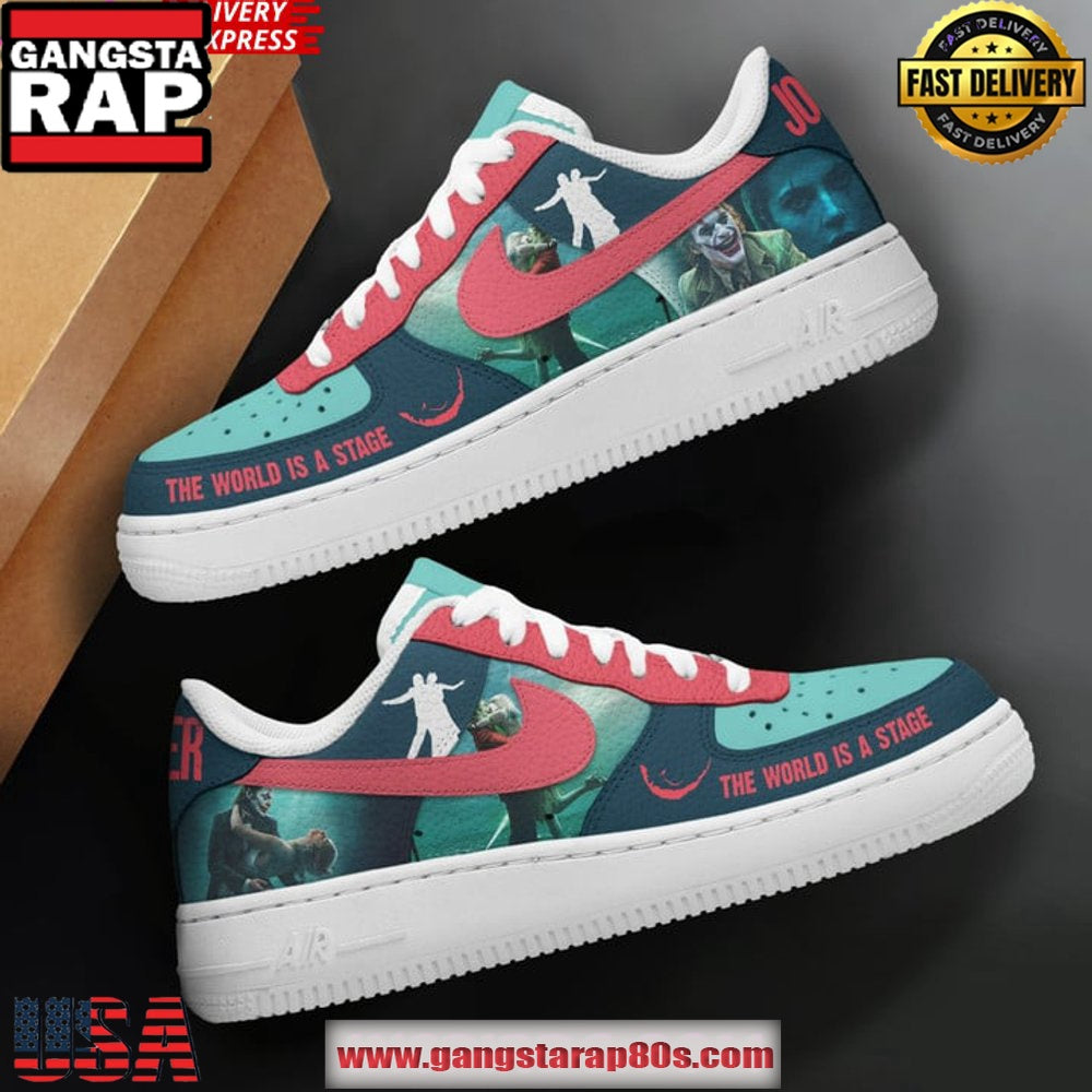 Joker Folie à Deux Limited Edition Air Force 1 Sneakers Shoes