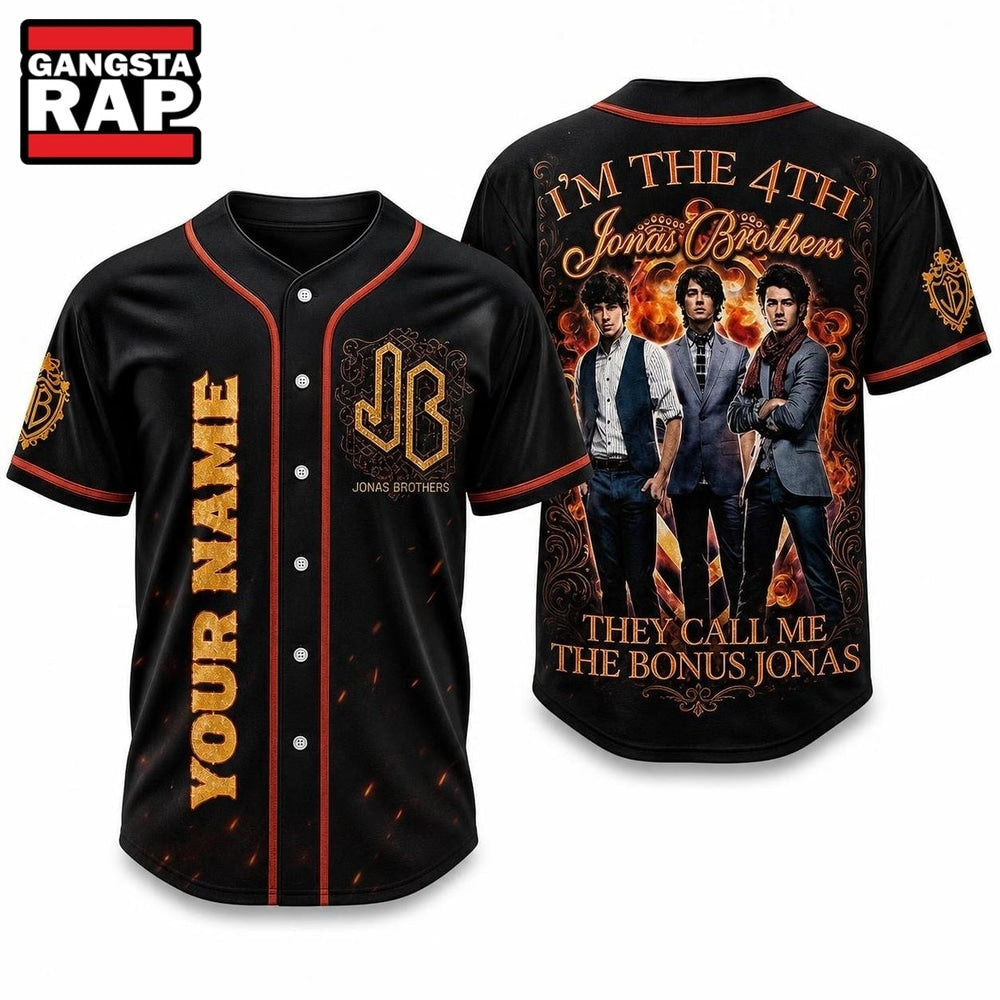 Jonas Brothers Baseball Jersey , Music Fans Jersey Shirt