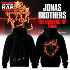 Jonas Brothers The Burning Up Tour 2026 New Design Hoodie T-Shirt
