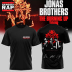 Jonas Brothers The Burning Up Tour 2026 New Design Hoodie T-Shirt