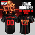 Jonas Brothers The Burning Up Tour 2026 Signature Custom Baseball Jersey