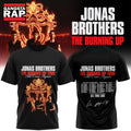 Jonas Brothers The Burning Up Tour 2026 Signature Scheduler T Shirt