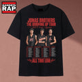 Jonas Brothers The Burning Up Tour All Over Again Concert Dates T Shirt, Music 2D Shirt