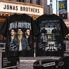 Jonas Brothers Vintage Tour Black T-Shirt