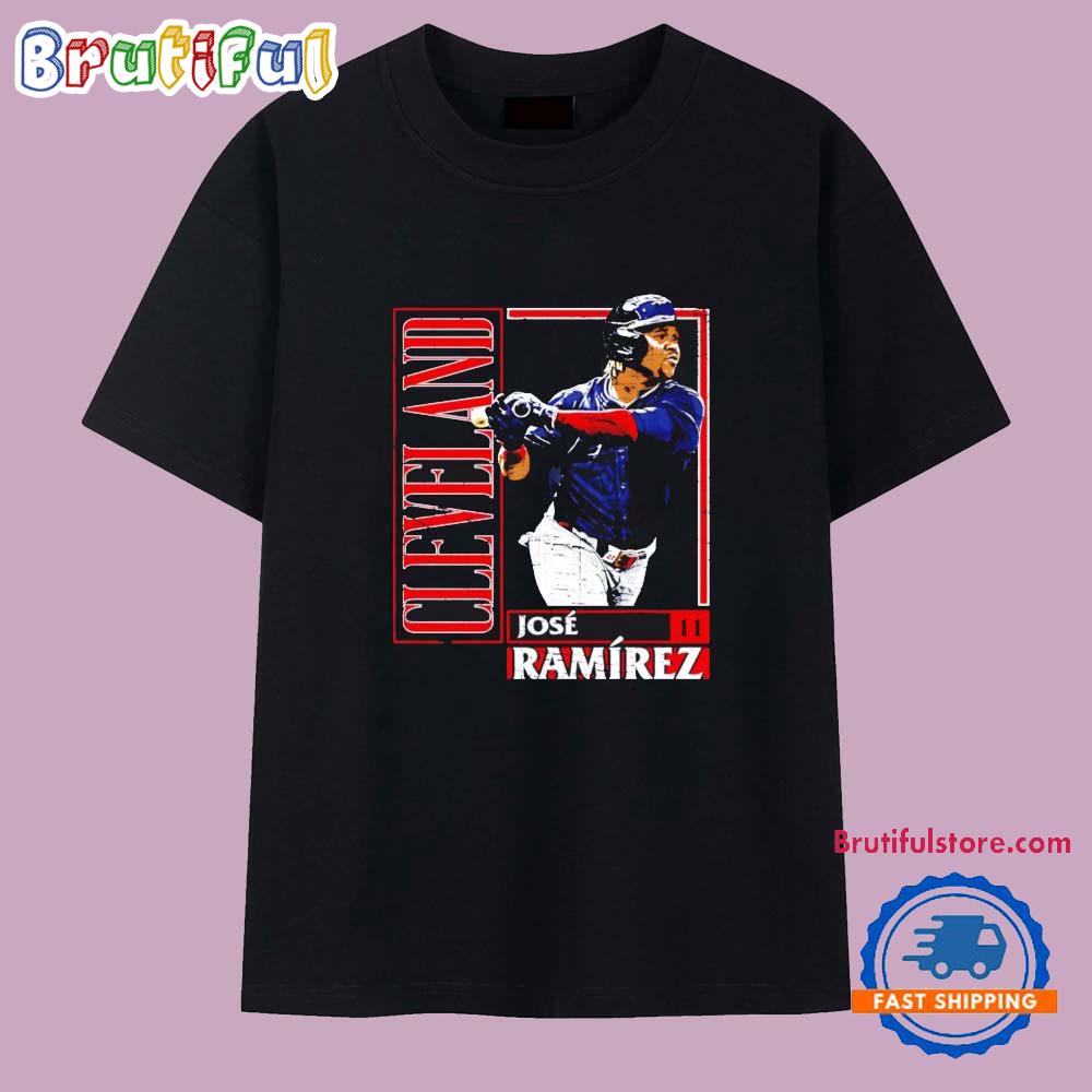 Jose Ramirez Cleveland Guardians Card Style T Shirt