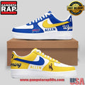 Josh Allen 17 Buffalo Bills x Wyoming Cowboys Air Force 1 Running Sneakers Shoes