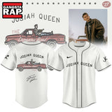 Josiah Queen Damascus Road Tour 2027 Signature White Baseball Jersey
