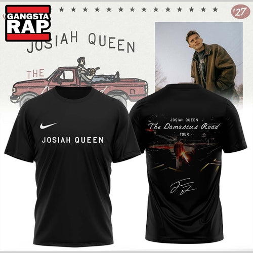 Josiah Queen Damascus Road Tour 2027 Signed 3D Shirt