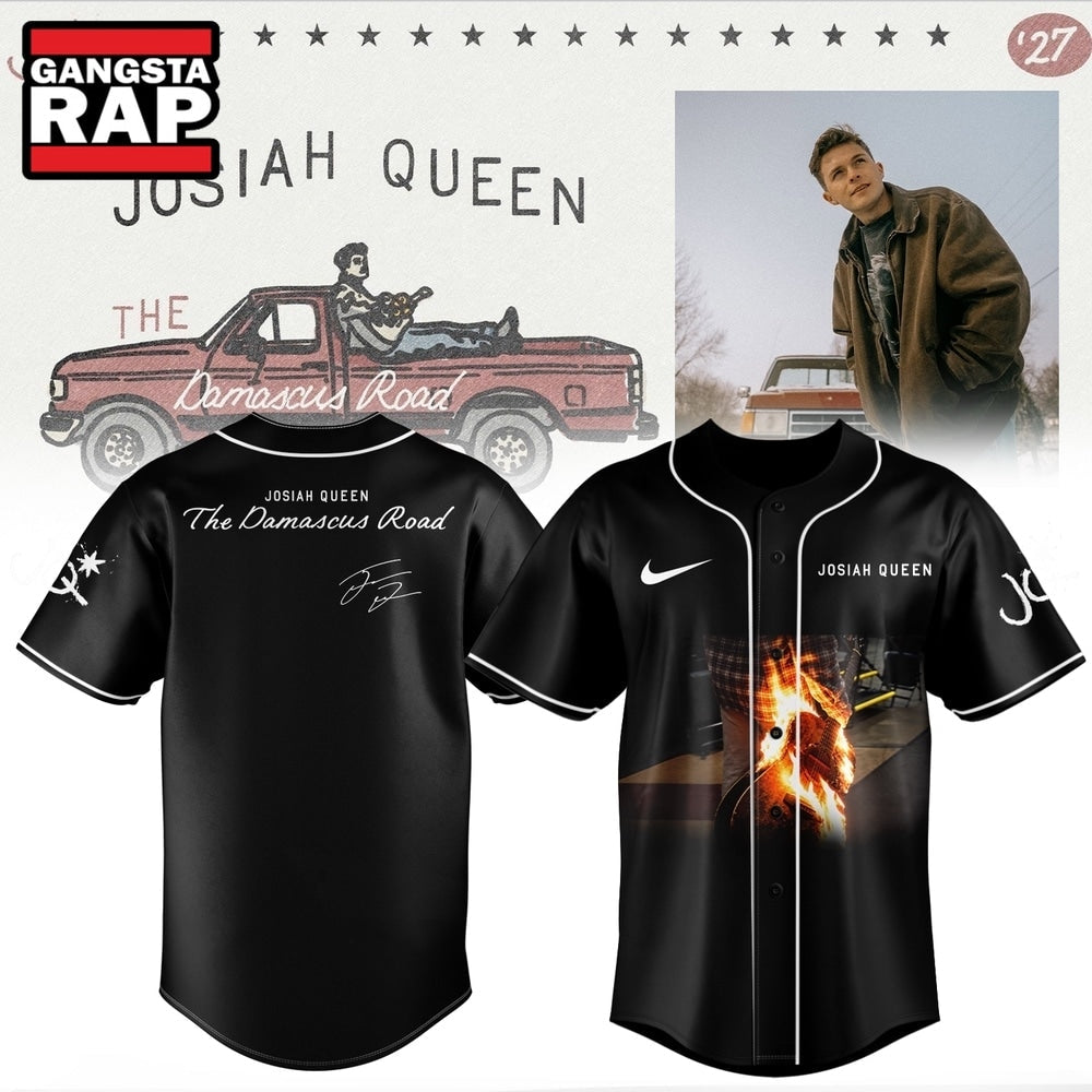 Josiah Queen Damascus Road Tour 2027 Special New Signature Baseball Jersey