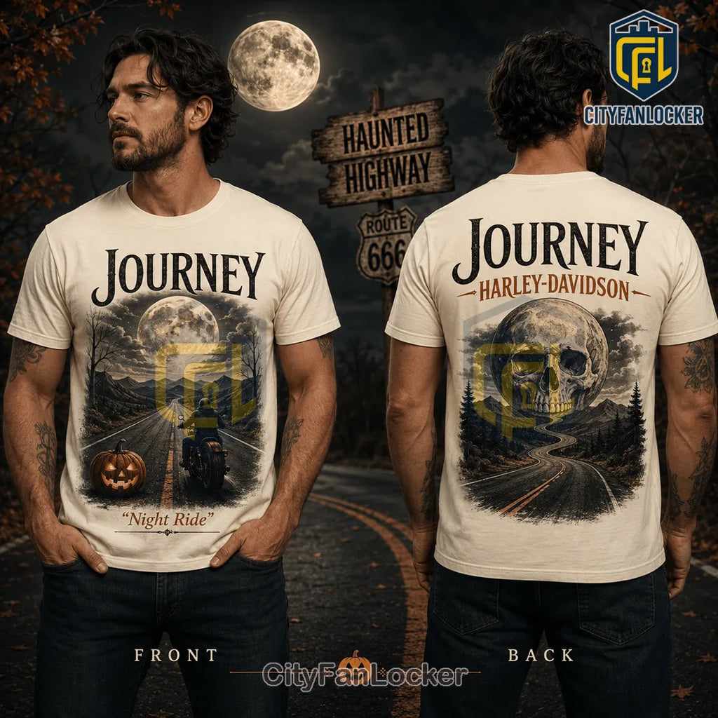 Journey Harley-Davidson Haunted Highway T-Shirt