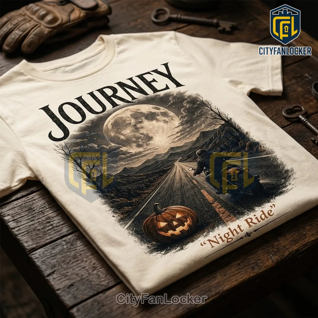 Journey Harley-Davidson Haunted Highway T-Shirt
