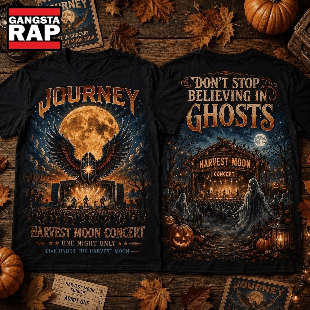 Journey Harvest Moon Halloween 2026 3D Shirt