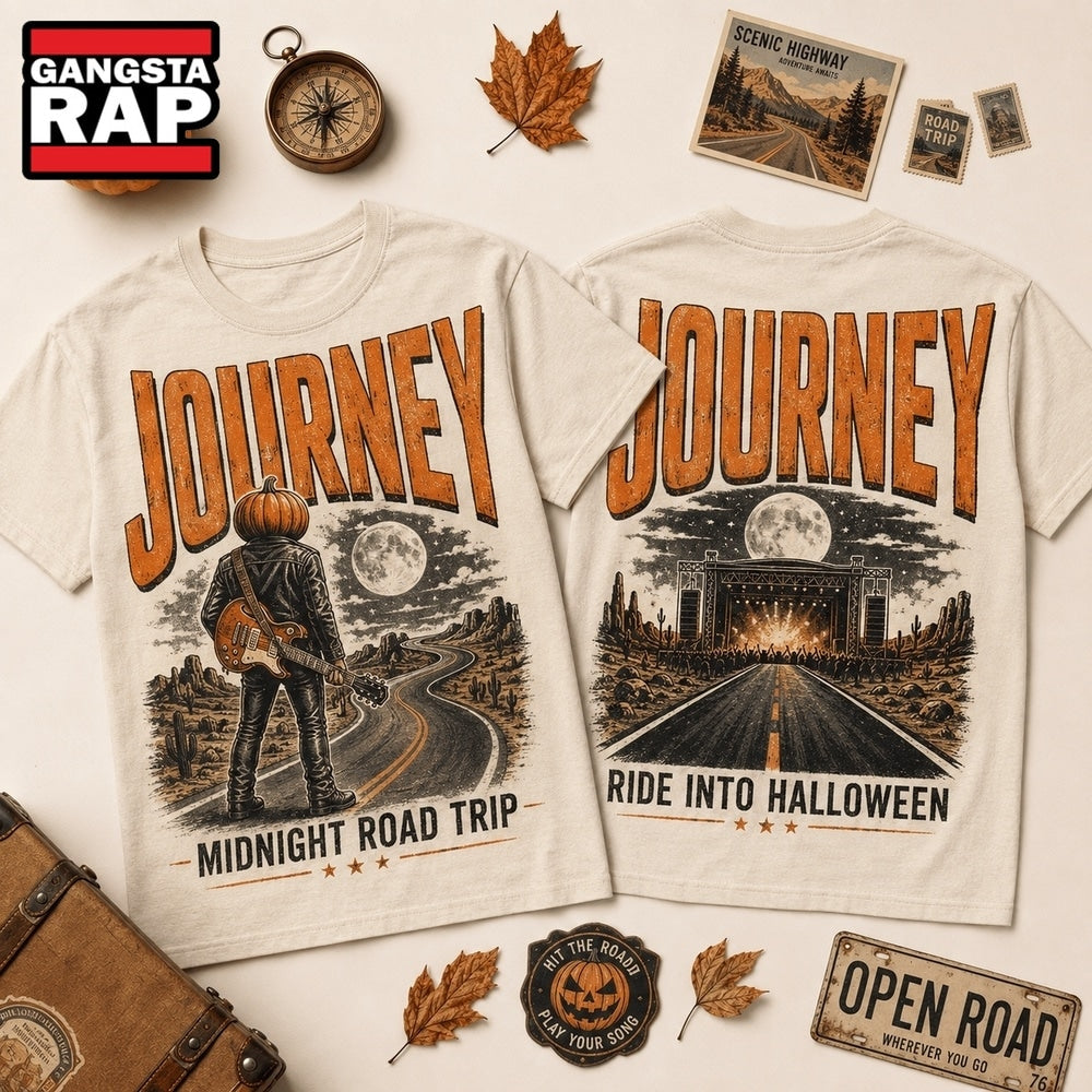 Journey Midnight Road Trip Halloween 3D Shirt Hoodie T-Shirt