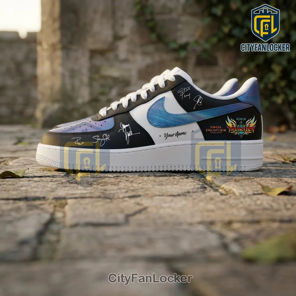 Journey x Final Frontier Tour 2026 Custom Air Force 1 Sneakers