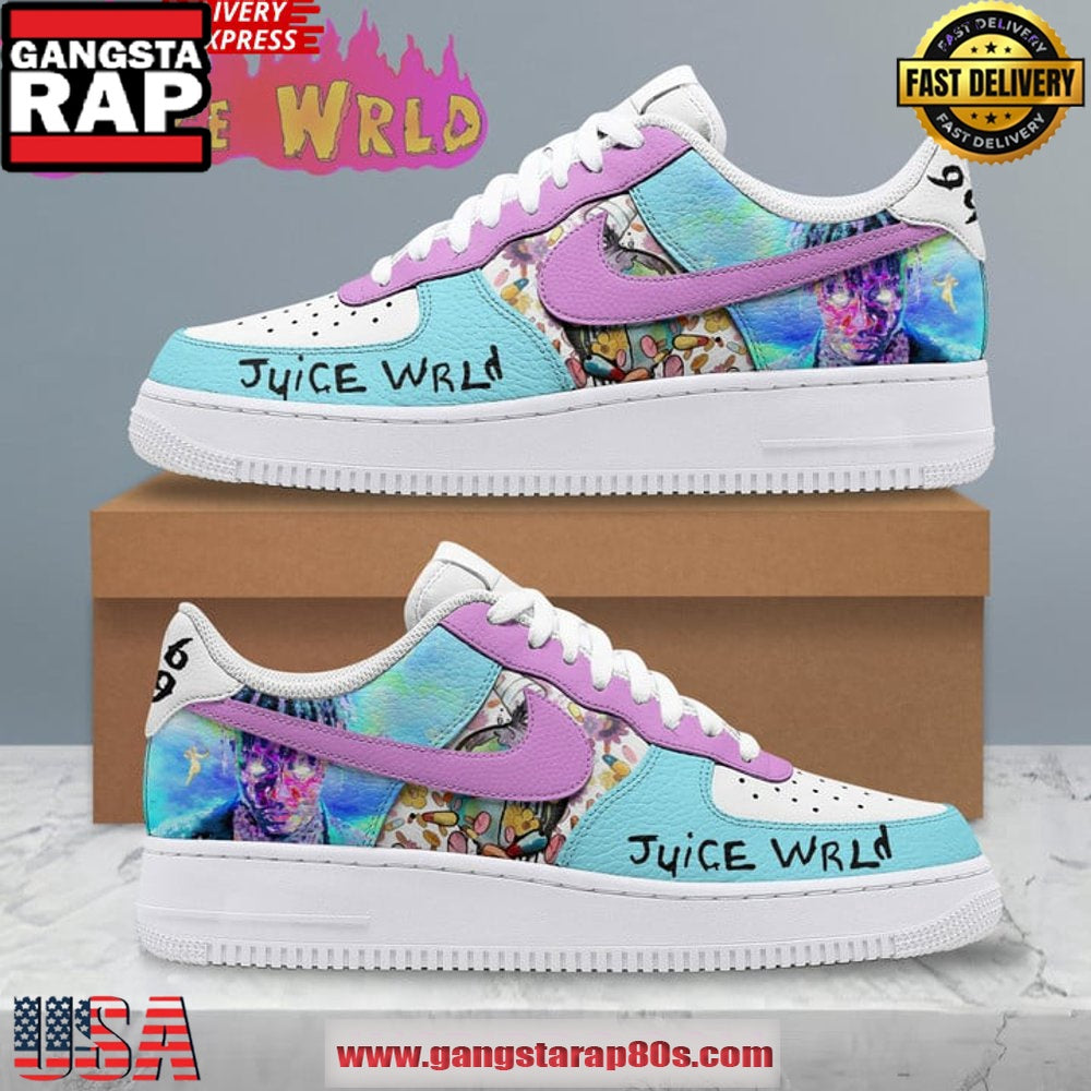 Juice WRLD Legends Never Die New Design Air Force 1 Sneakers Shoes