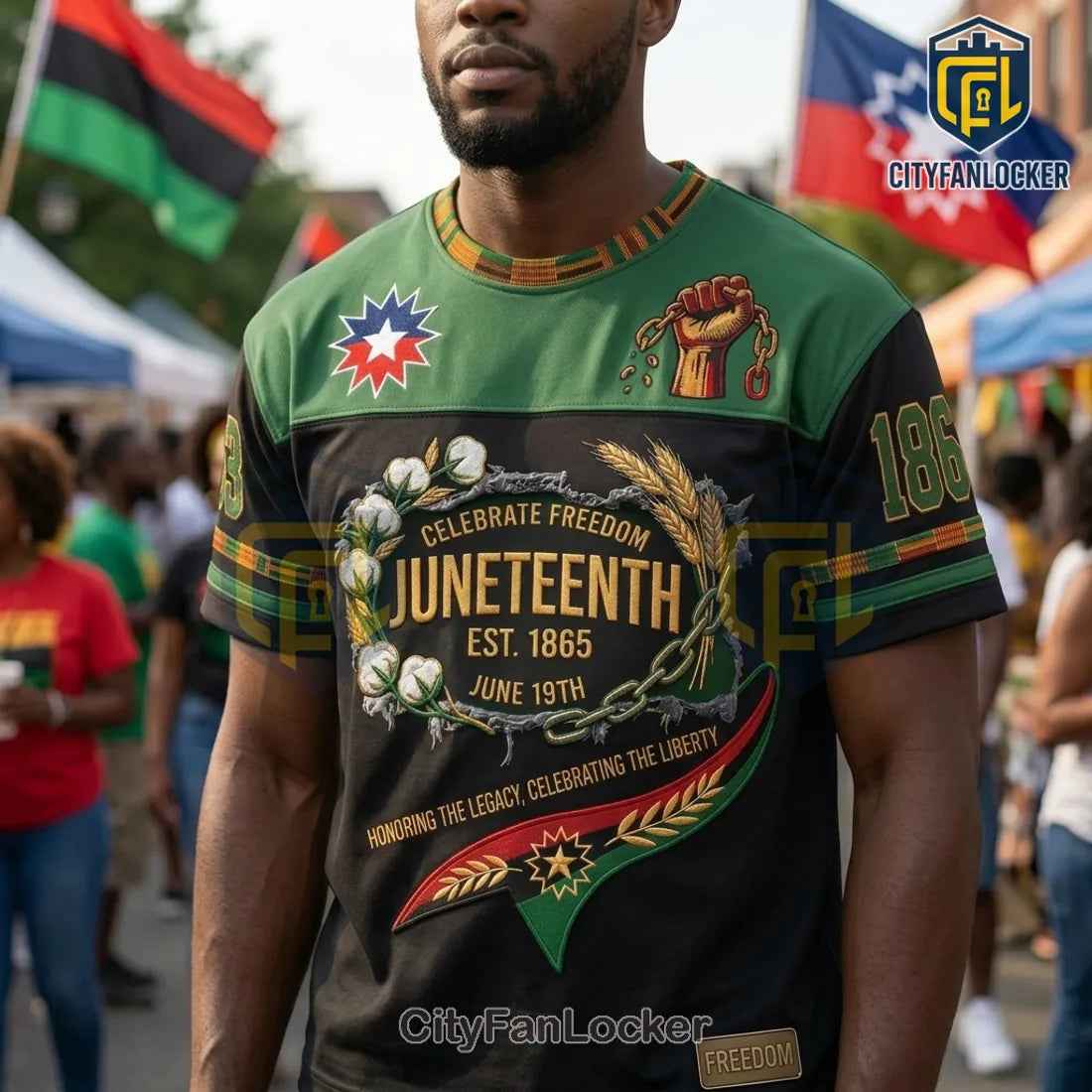 Juneteenth Est 1865 Honoring The Legacy Freedom Day T-Shirt