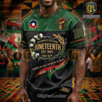 Juneteenth Est 1865 Honoring The Legacy Freedom Day T-Shirt