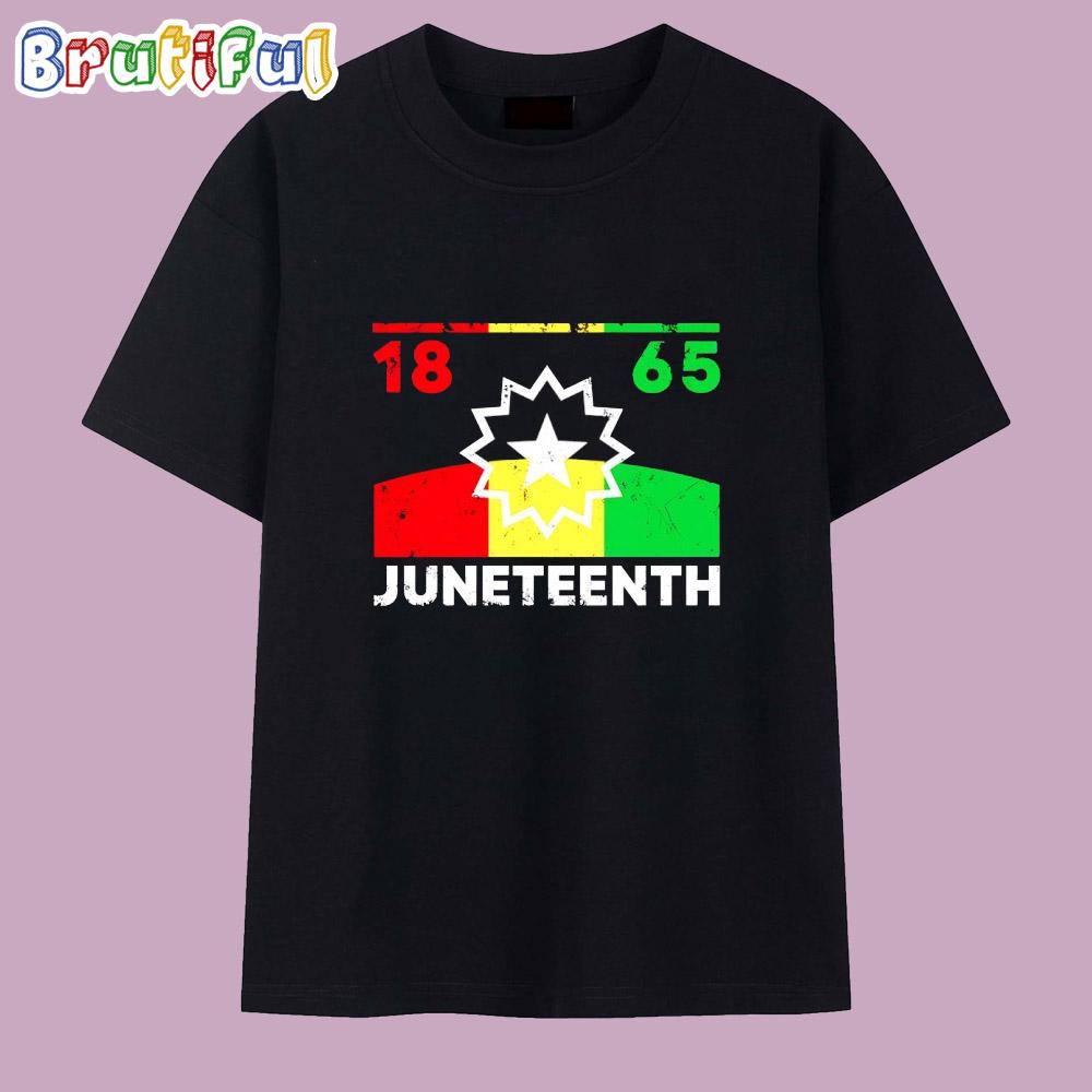 Juneteenth Flag 1865 T Shirt
