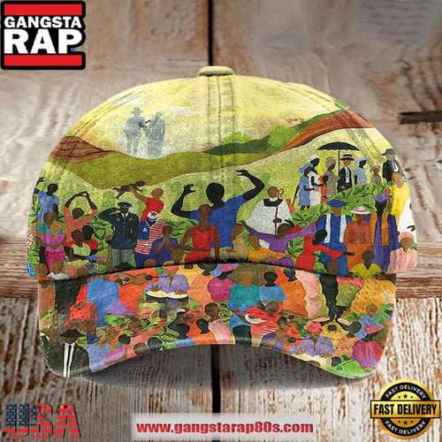 Juneteenth is Coming Make Our Voice Louder Classic Cap Hats