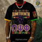 Juneteenth Omega Psi Phi Celebration African American Heritage Shirt