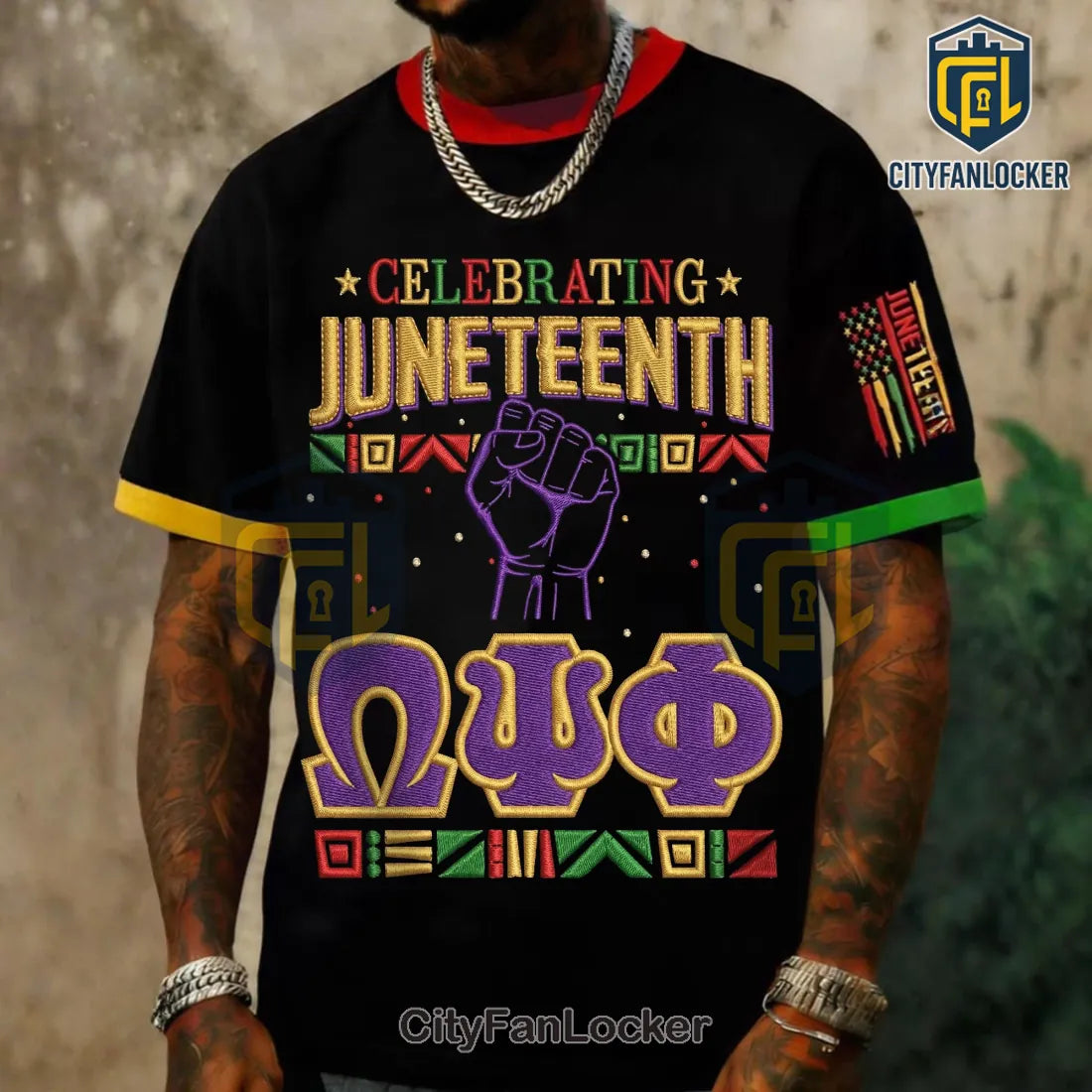 Juneteenth Omega Psi Phi Celebration African American Heritage Shirt
