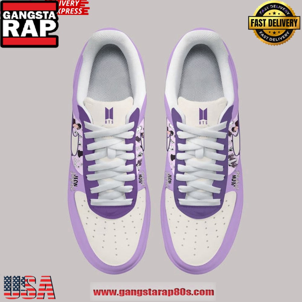 Jungkook BTS Limited Edition Air Force 1 Sneakers Shoes