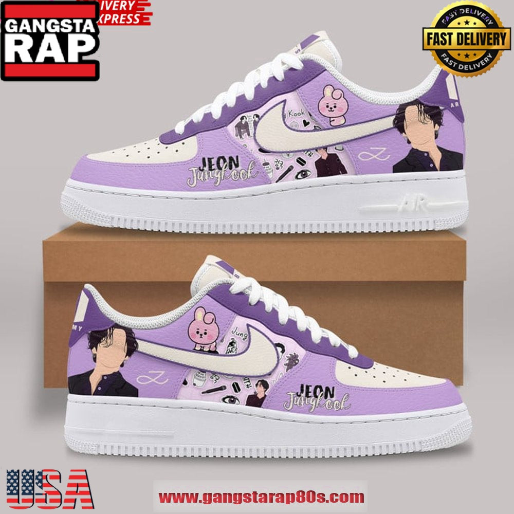 Jungkook BTS Limited Edition Air Force 1 Sneakers Shoes