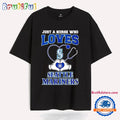 Just a Nurse Who Loves Seattle Mariners T Shirt