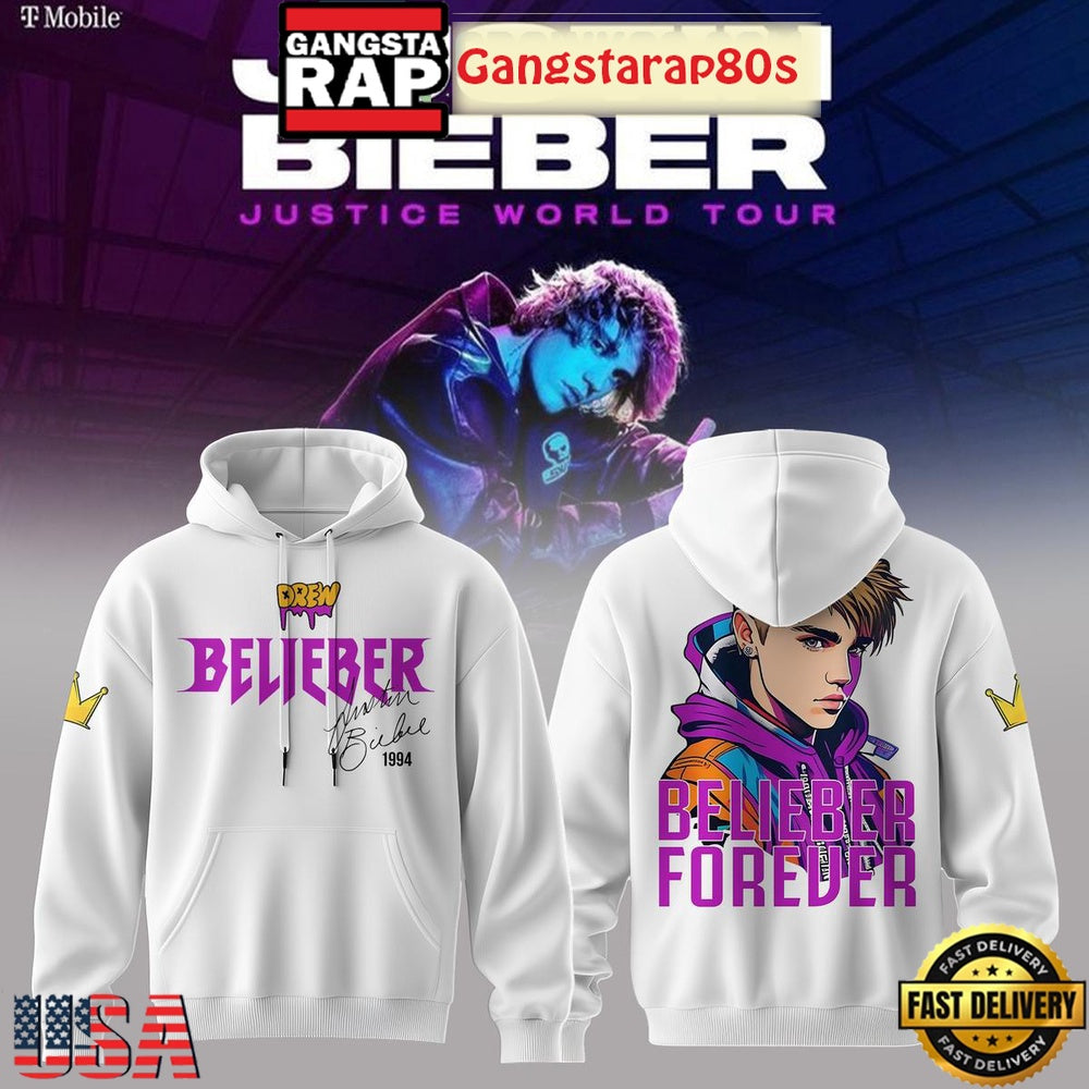 Justin Bieber 2026 Justice World Tour Limited Edition Hoodie