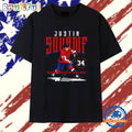 Justin Sourdif Washington Capitals Player Name T Shirt