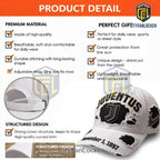 Juventus Distressed White Baseball Cap