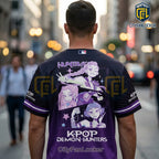 K-Pop Demon Hunters x Texas Rangers 2026 Limited Edition Baseball Jersey