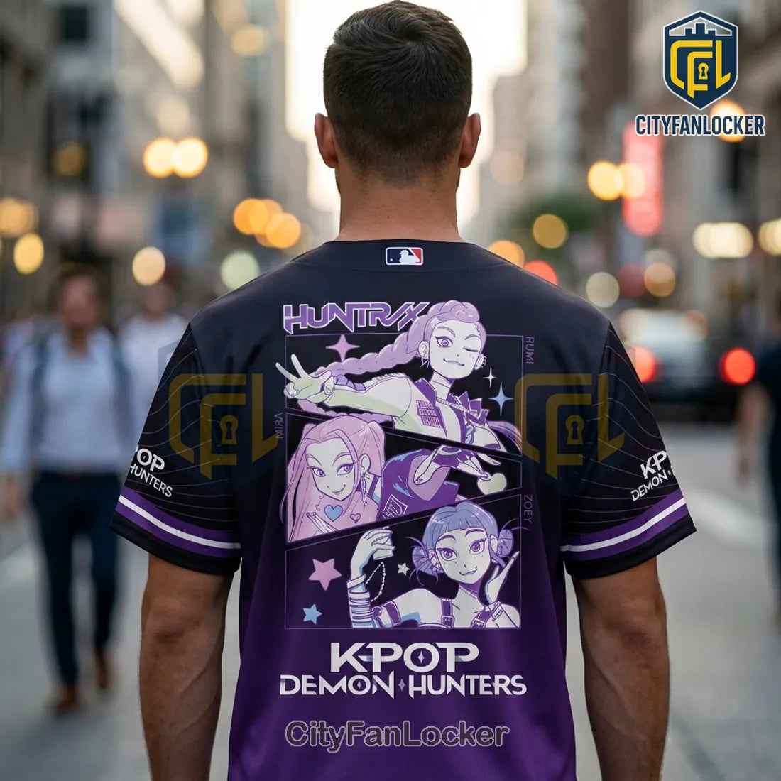 K-Pop Demon Hunters x Texas Rangers 2026 Limited Edition Baseball Jersey