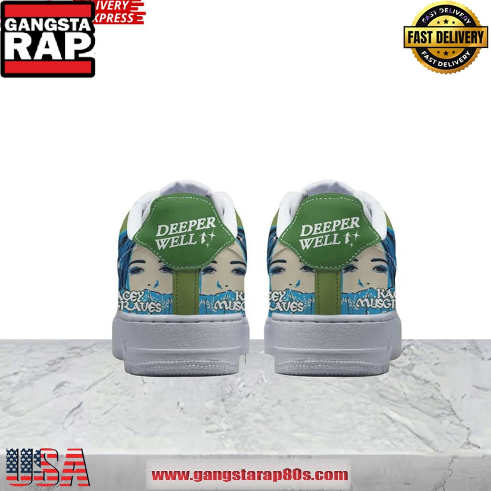 Kacey Musgraves Deeper Well Limited Edition Air Force 1 Sneakers Shoes
