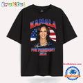 Kamala Harris For President 2024 Graphic T Shirt
