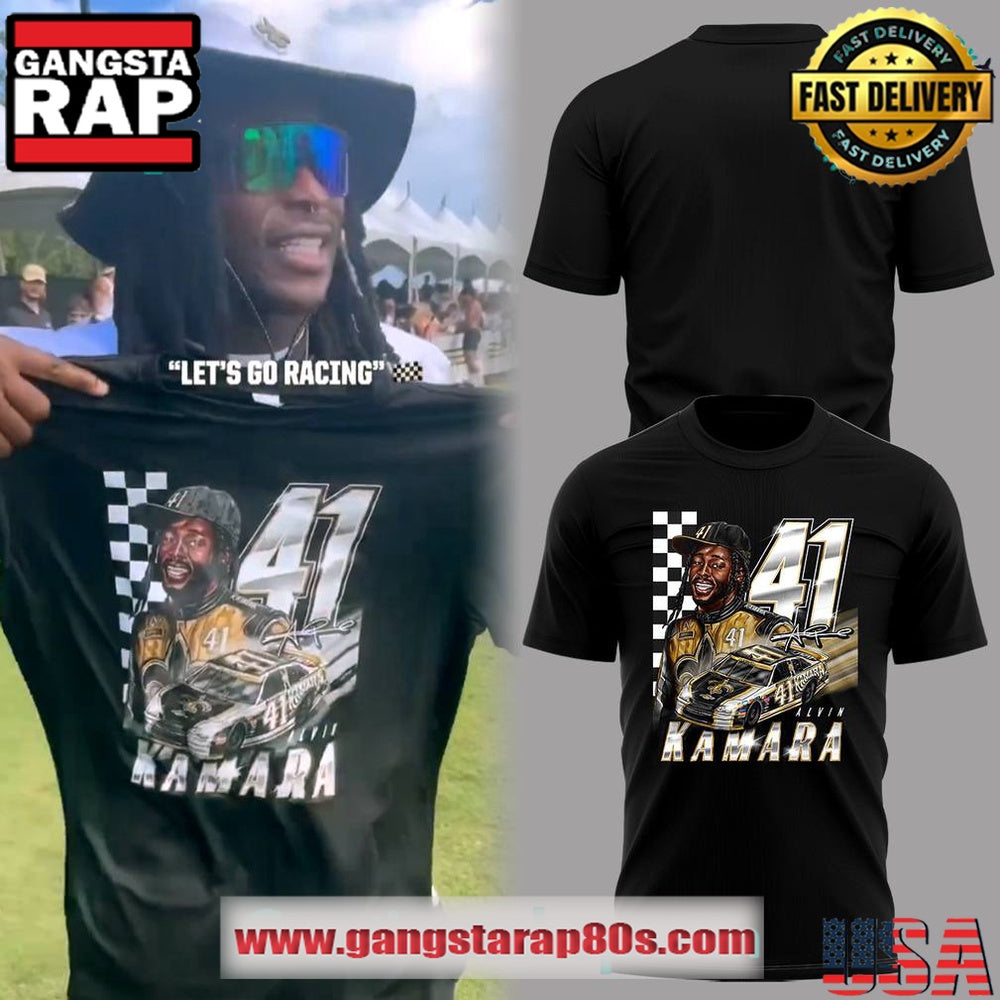 Kamara x Nascar Lets Go Racing Limited Edition T-Shirt